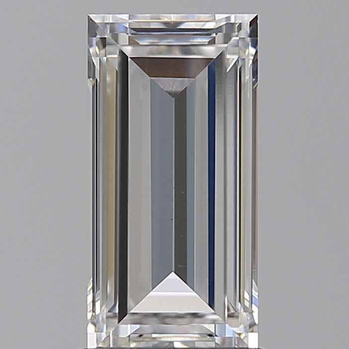 1.55 Carat Emerald Lab Diamond with  Cut Diamond in 14KT  view 1
