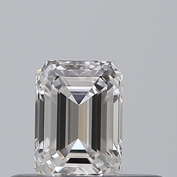 0.26 Carat Emerald Natural Diamond with  Cut Diamond in 14KT  view 1
