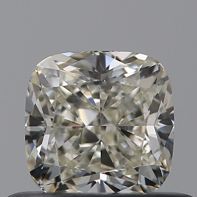0.51 Carat Cushion Natural Diamond with  Cut Diamond in 14KT  view 1
