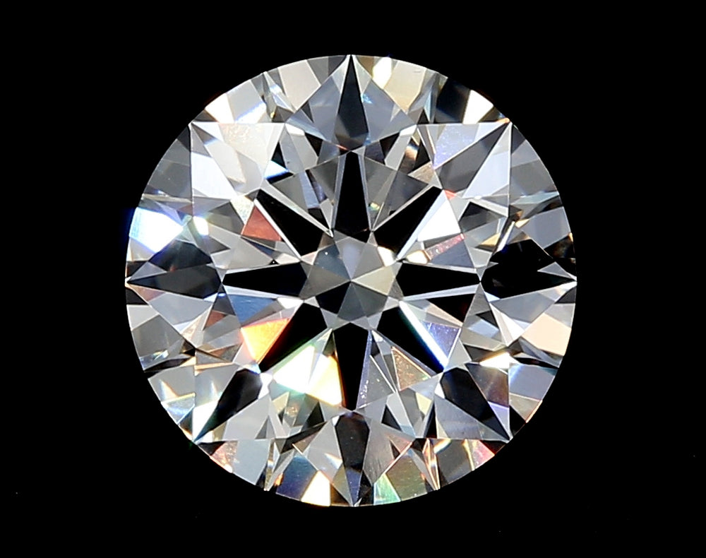 1.14 Carat Round Lab Diamond with  Cut Diamond in 14KT  view 1
