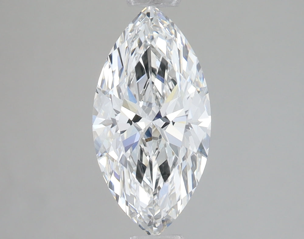 1.58 Carat Marquise Lab Diamond with  Cut Diamond in 14KT  view 1
