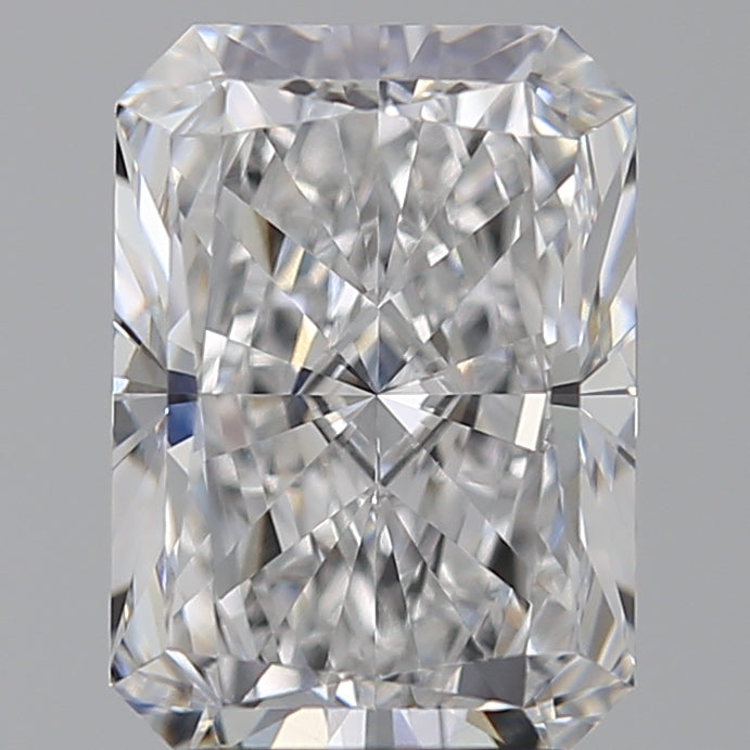 3.0 Carat Radiant Lab Diamond with  Cut Diamond in 14KT  view 1
