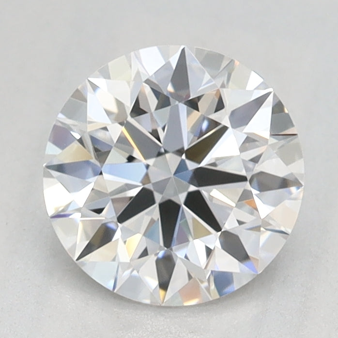 1.0 Carat Round Lab Diamond with  Cut Diamond in 14KT  view 1
