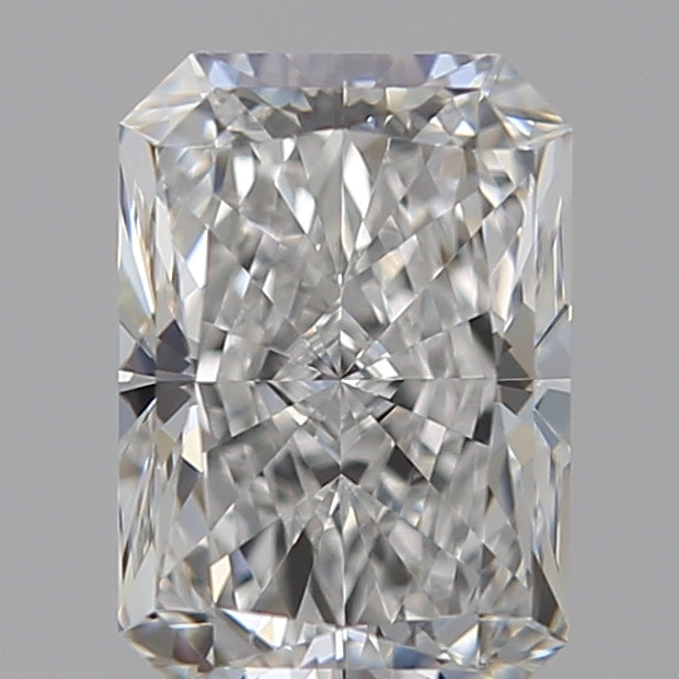 1.26 Carat Radiant Lab Diamond with  Cut Diamond in 14KT  view 1
