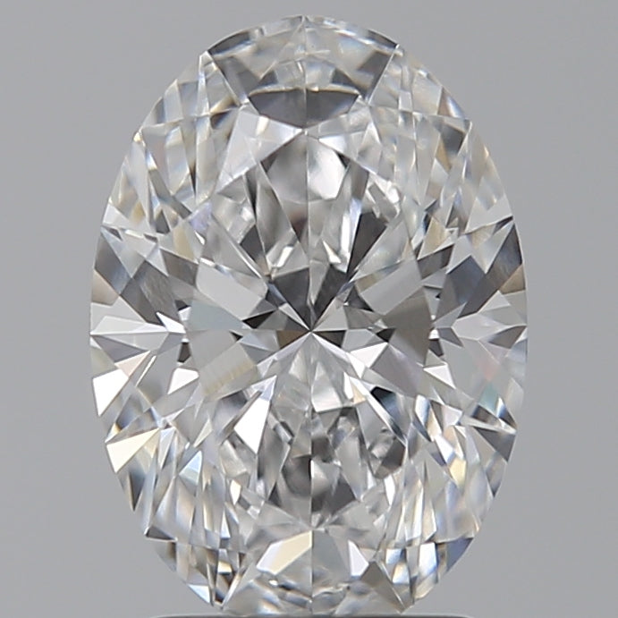 2.01 Carat Oval Lab Diamond with  Cut Diamond in 14KT  view 1
