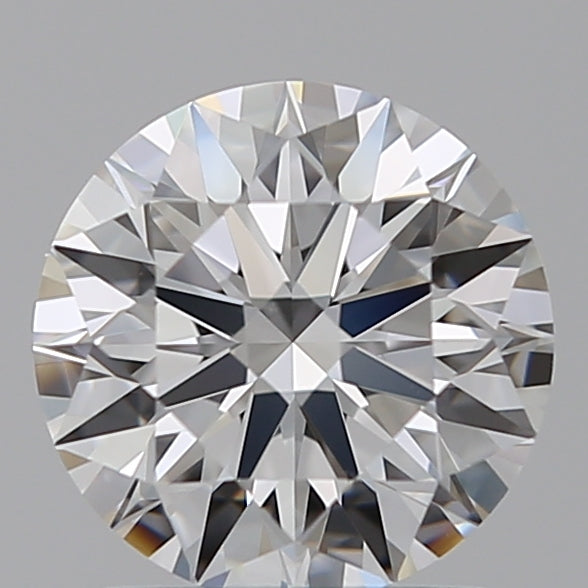 1.29 Carat Round Lab Diamond with  Cut Diamond in 14KT  view 1
