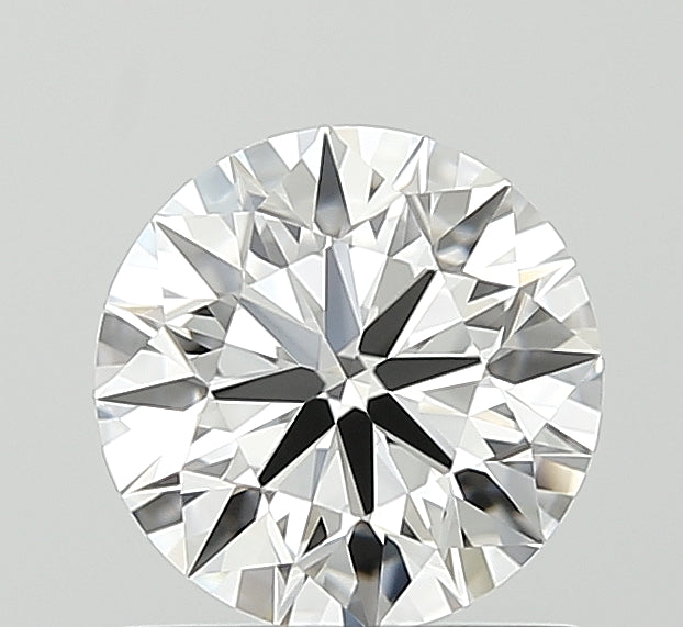 1.0 Carat Round Lab Diamond with  Cut Diamond in 14KT  view 1
