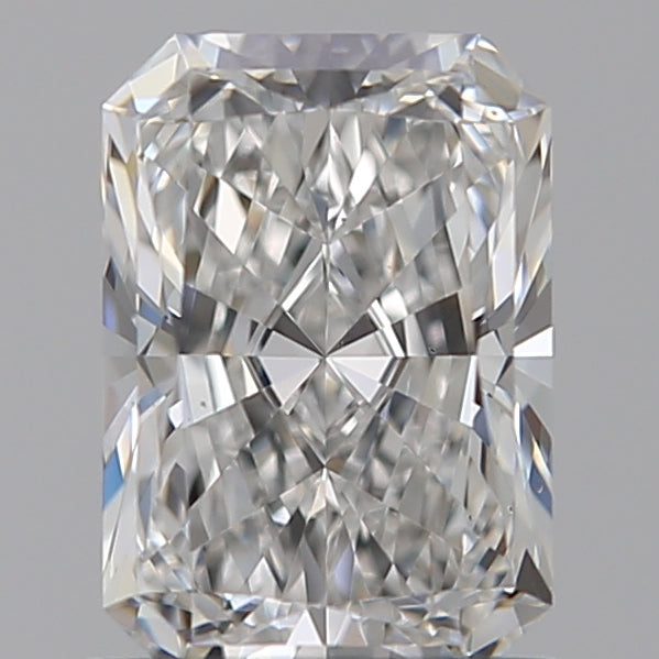 1.01 Carat Radiant Lab Diamond with  Cut Diamond in 14KT  view 1
