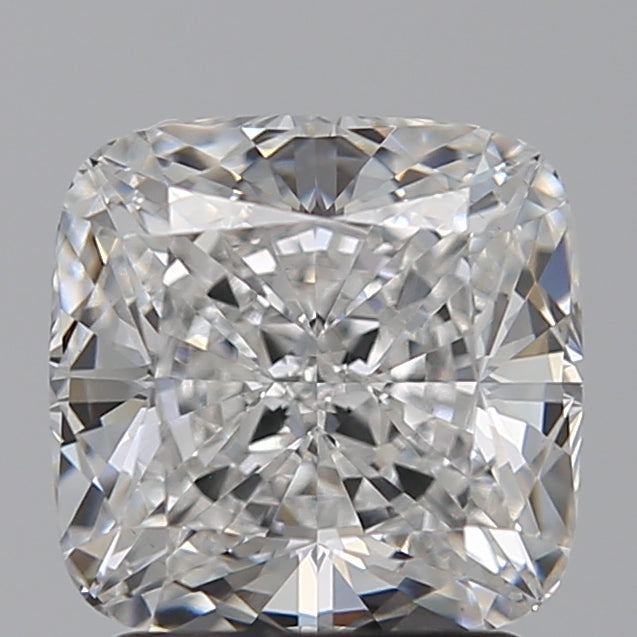2.05 Carat Cushion Lab Diamond with  Cut Diamond in 14KT  view 1
