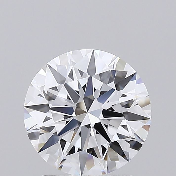 1.72 Carat Round Lab Diamond with  Cut Diamond in 14KT  view 1
