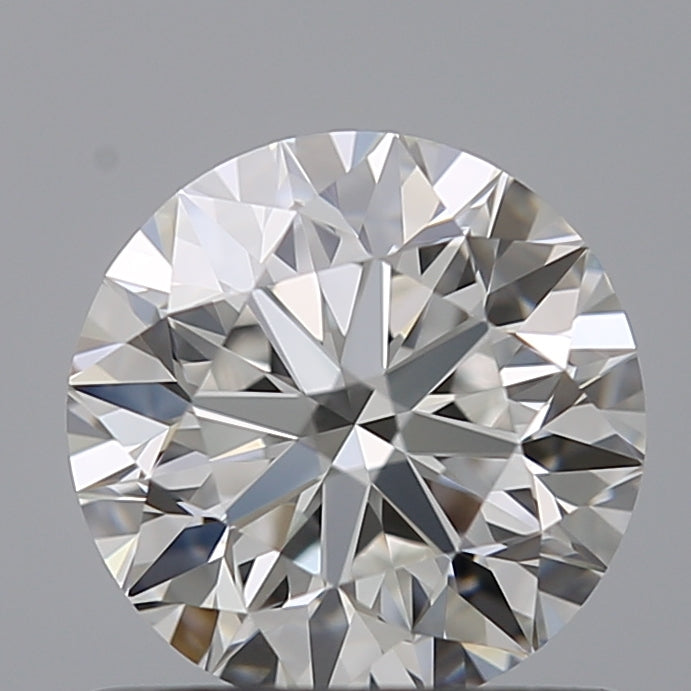0.9 Carat Round Natural Diamond with  Cut Diamond in 14KT  view 1
