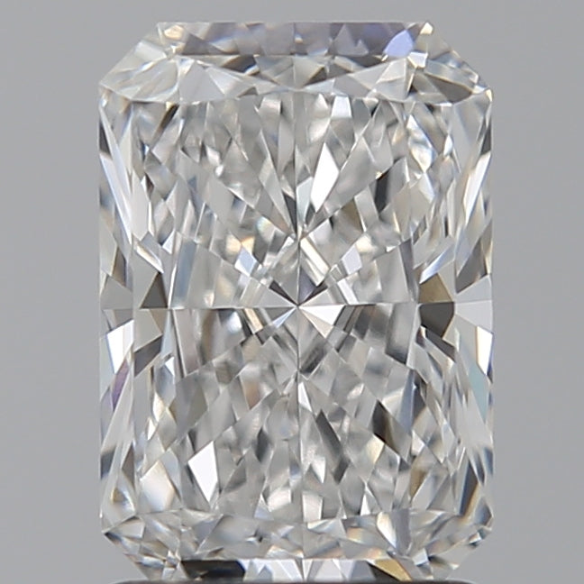1.75 Carat Radiant Lab Diamond with  Cut Diamond in 14KT  view 1
