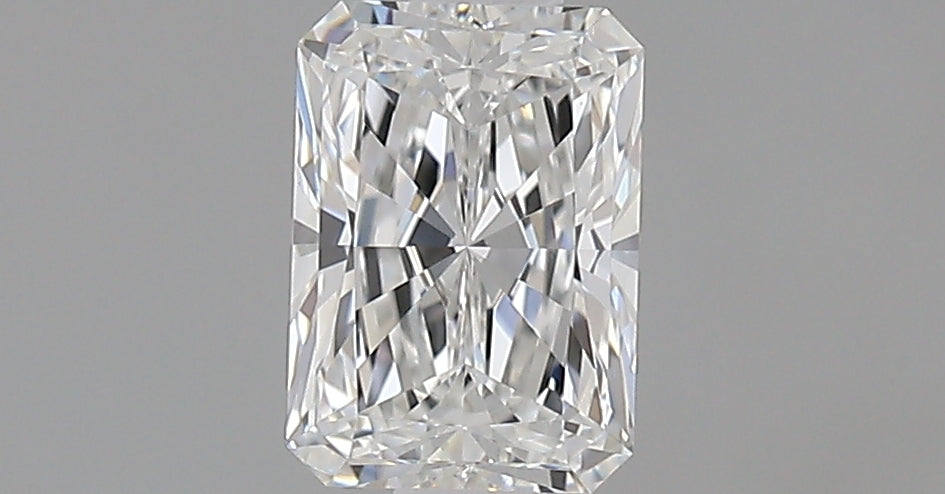 0.72 Carat Radiant Natural Diamond with  Cut Diamond in 14KT  view 1
