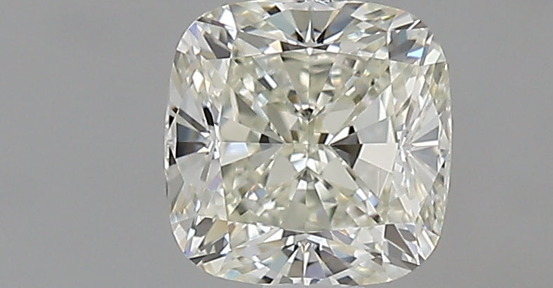 0.82 Carat Cushion Natural Diamond with  Cut Diamond in 14KT  view 1
