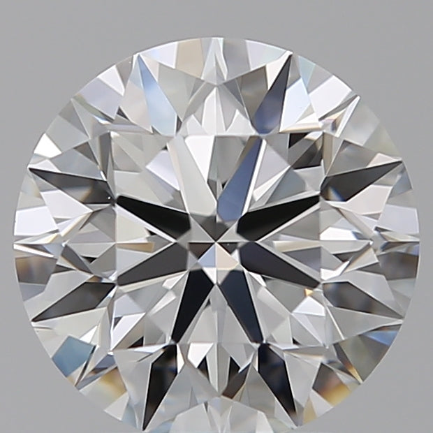 1.75 Carat Round Lab Diamond with  Cut Diamond in 14KT  view 1
