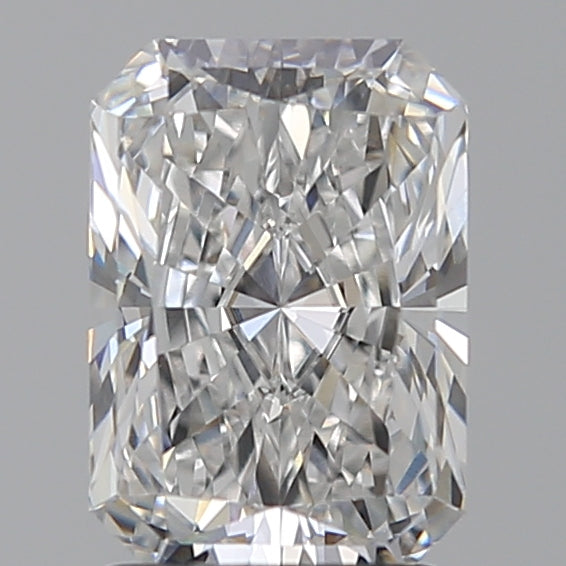 2.03 Carat Radiant Lab Diamond with  Cut Diamond in 14KT  view 1
