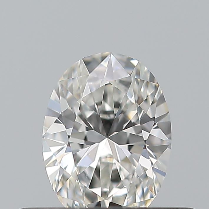 0.3 Carat Oval Natural Diamond with  Cut Diamond in 14KT  view 1
