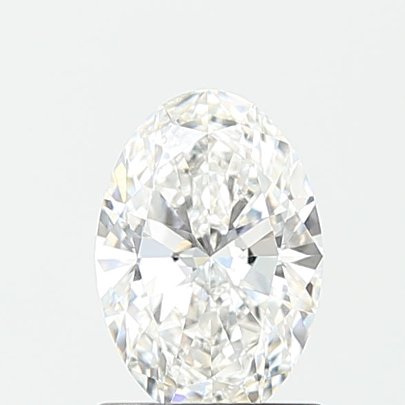 1.09 Carat Oval Lab Diamond with  Cut Diamond in 14KT  view 1
