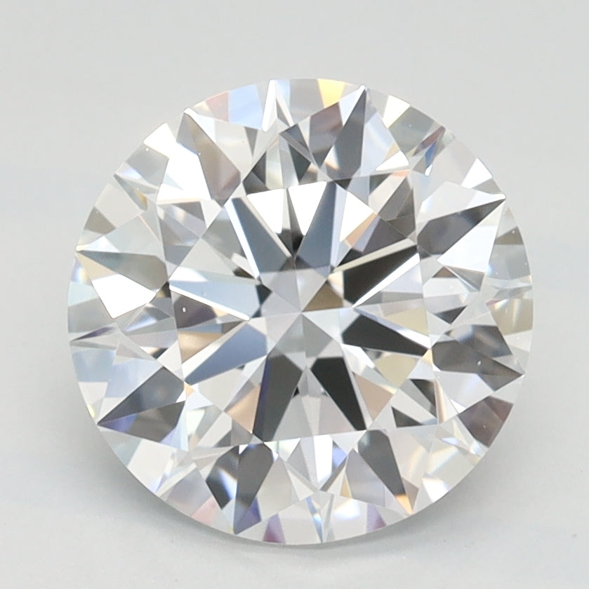 1.84 Carat Round Lab Diamond with  Cut Diamond in 14KT  view 1
