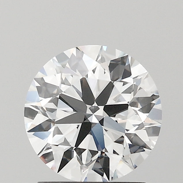 1.62 Carat Round Lab Diamond with  Cut Diamond in 14KT  view 1
