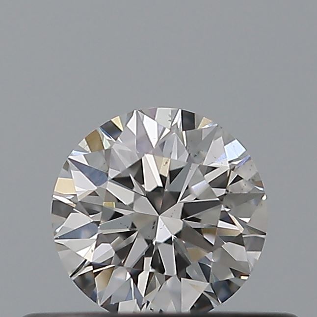 0.3 Carat Round Natural Diamond with  Cut Diamond in 14KT  view 1
