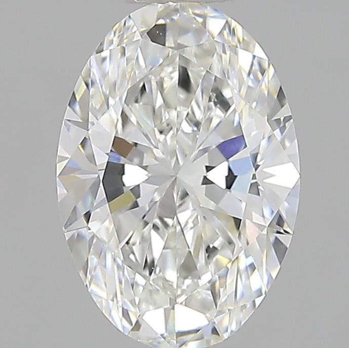 1.83 Carat Oval Lab Diamond with  Cut Diamond in 14KT  view 1

