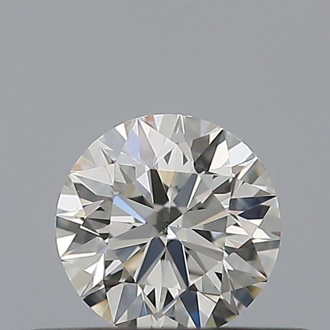 0.3 Carat Round Natural Diamond with  Cut Diamond in 14KT  view 1
