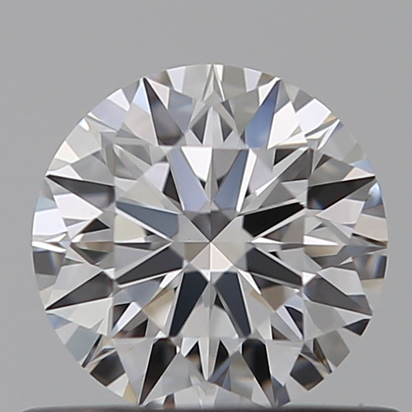 0.52 Carat Round Lab Diamond with  Cut Diamond in 14KT  view 1
