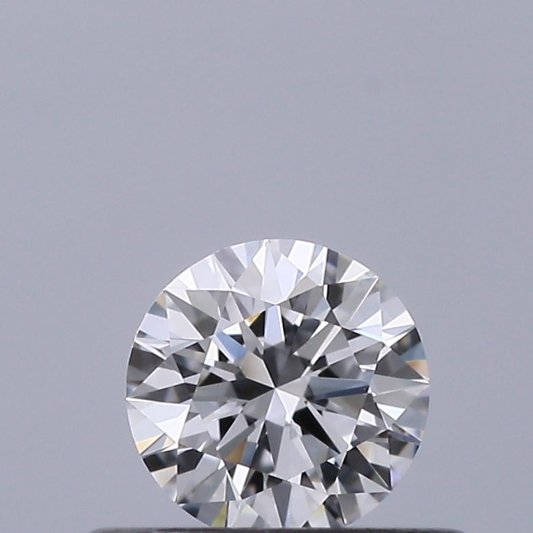 0.3 Carat Round Natural Diamond with  Cut Diamond in 14KT  view 1
