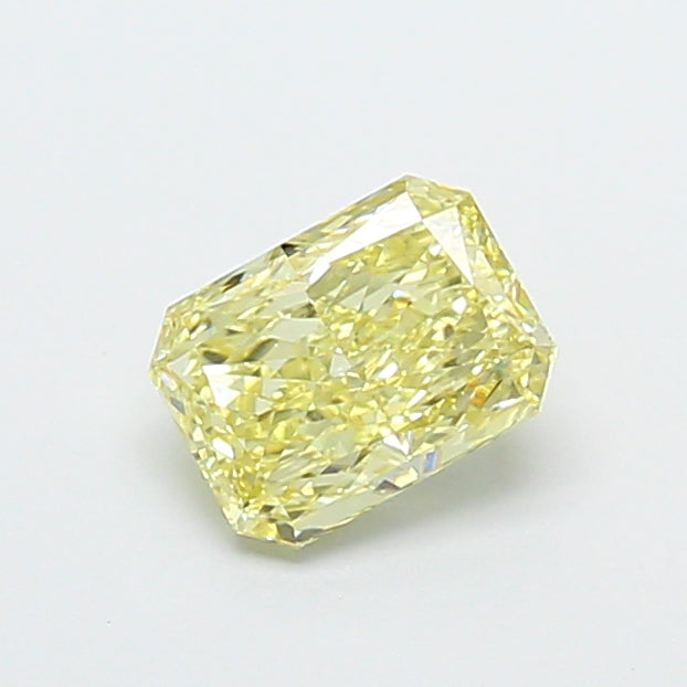 1.02 Carat Radiant Lab Diamond with  Cut Diamond in 14KT  view 1
