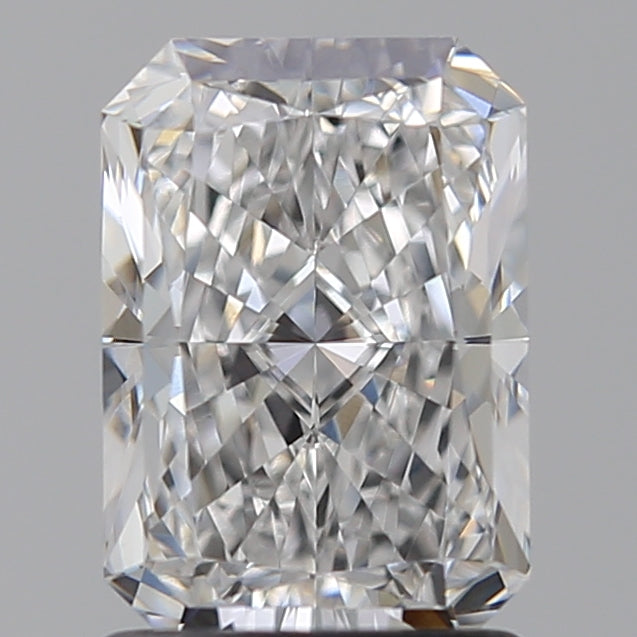 1.52 Carat Radiant Lab Diamond with  Cut Diamond in 14KT  view 1
