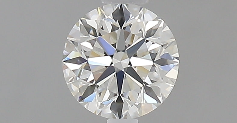 0.5 Carat Round Natural Diamond with  Cut Diamond in 14KT  view 1
