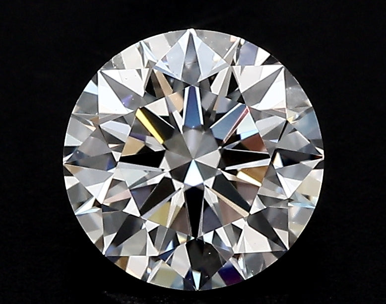 3.0 Carat Round Lab Diamond with  Cut Diamond in 14KT  view 1
