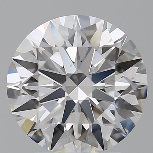 1.91 Carat Round Lab Diamond with  Cut Diamond in 14KT  view 1
