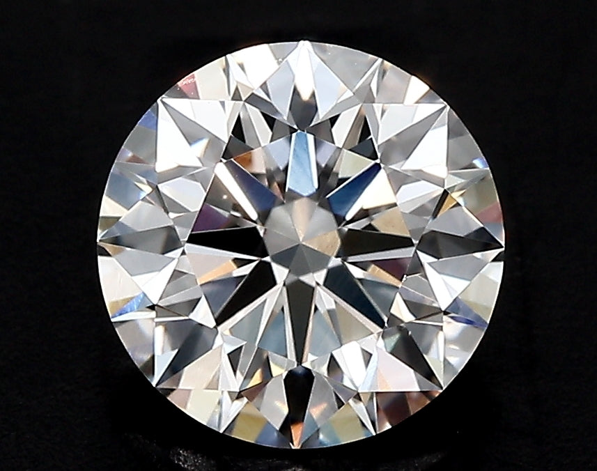 3.0 Carat Round Lab Diamond with  Cut Diamond in 14KT  view 1
