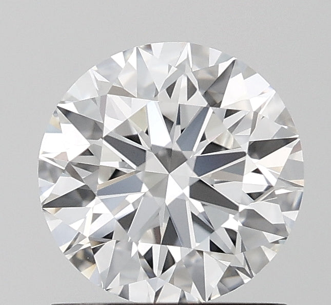 1.05 Carat Round Lab Diamond with  Cut Diamond in 14KT  view 1
