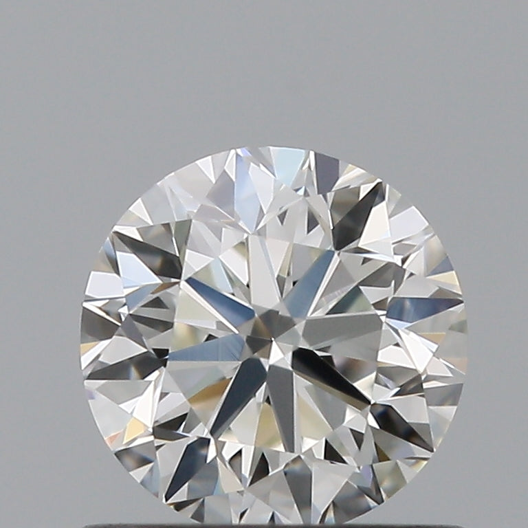 0.7 Carat Round Natural Diamond with  Cut Diamond in 14KT  view 1

