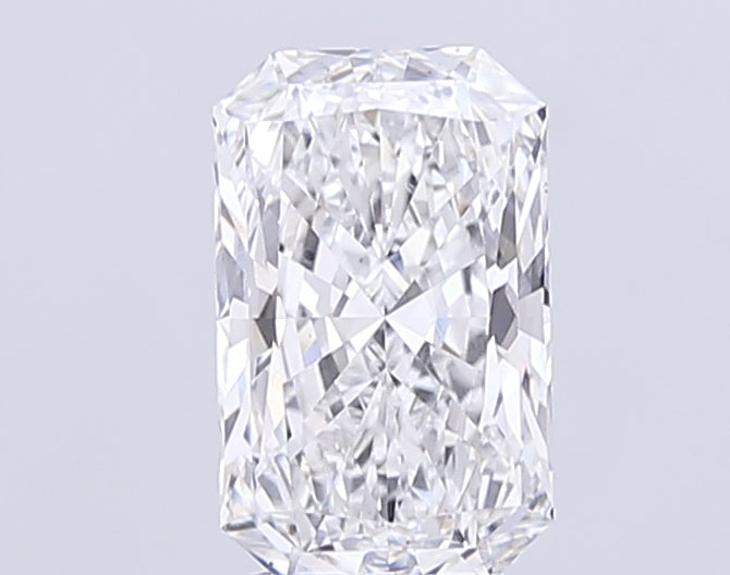 3.02 Carat Radiant Lab Diamond with  Cut Diamond in 14KT  view 1
