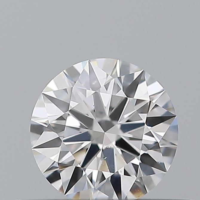 0.3 Carat Round Natural Diamond with  Cut Diamond in 14KT  view 1
