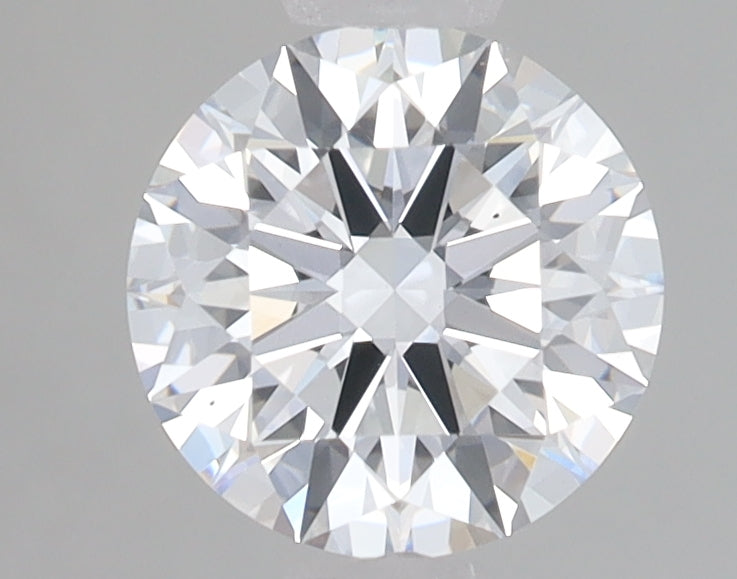 1.5 Carat Round Lab Diamond with  Cut Diamond in 14KT  view 1
