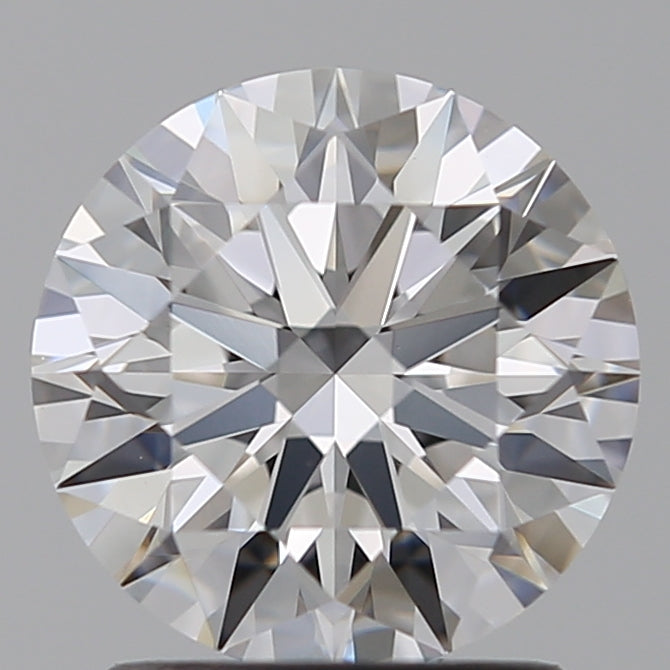 1.54 Carat Round Lab Diamond with  Cut Diamond in 14KT  view 1

