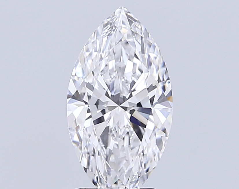 2.14 Carat Marquise Lab Diamond with  Cut Diamond in 14KT  view 1
