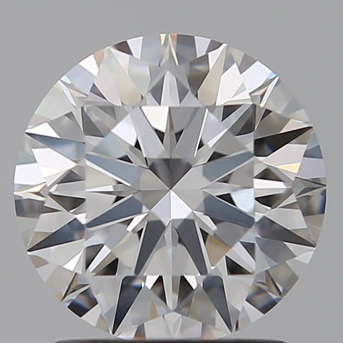 1.59 Carat Round Lab Diamond with  Cut Diamond in 14KT  view 1
