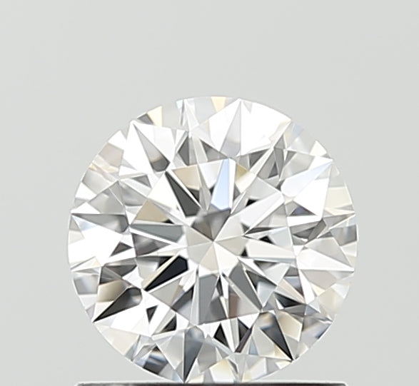 0.74 Carat Round Lab Diamond with  Cut Diamond in 14KT  view 1
