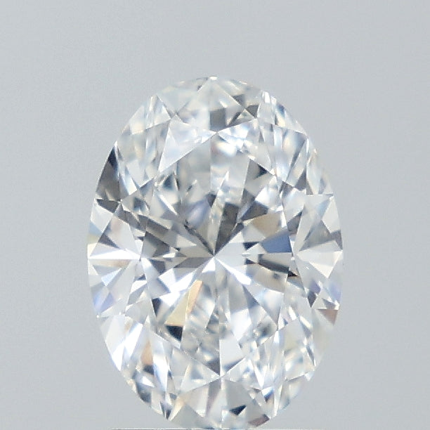 1.74 Carat Oval Lab Diamond with  Cut Diamond in 14KT  view 1
