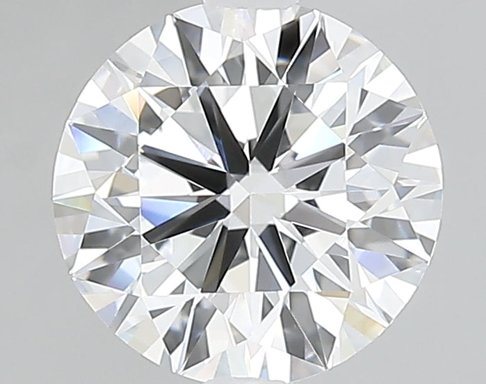2.02 Carat Round Lab Diamond with  Cut Diamond in 14KT  view 1
