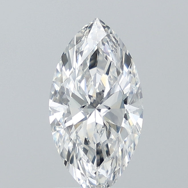 1.53 Carat Marquise Lab Diamond with  Cut Diamond in 14KT  view 1
