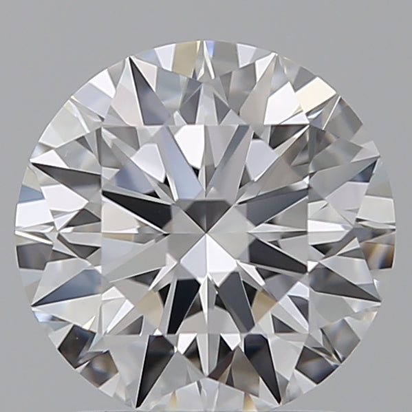 1.58 Carat Round Lab Diamond with  Cut Diamond in 14KT  view 1
