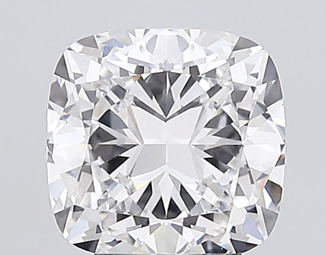 4.05 Carat Cushion Lab Diamond with  Cut Diamond in 14KT  view 1
