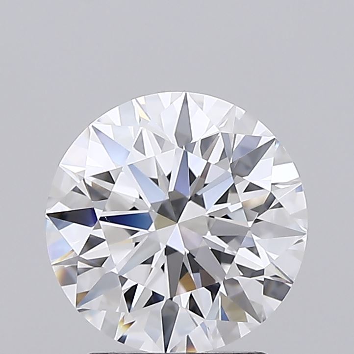 1.89 Carat Round Lab Diamond with  Cut Diamond in 14KT  view 1
